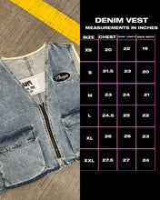 Load image into Gallery viewer, DENIM VEST