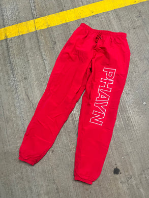 PHAYN TRACK BOTTOMS (RED)