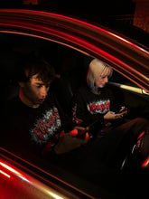 Load image into Gallery viewer, BLACK/RED LONGSLEEVE T