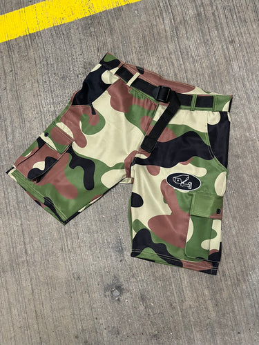 CAMO CARGO SHORTS