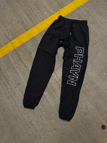 PHAYN BLACK TRACK BOTTOMS