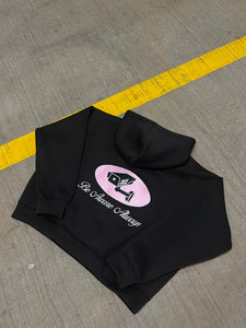 BLACK SCUBA ZIP HOODIE