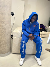 Load image into Gallery viewer, SCUBA ZIP HOODIE (BLUE)