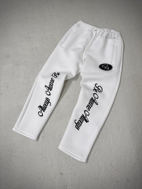 SCUBA JOGGERS (WHITE)
