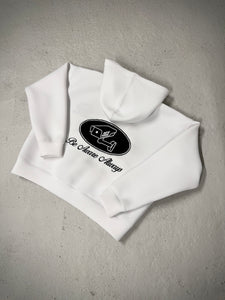 SCUBA ZIP HOODIE (WHITE)