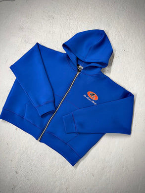 SCUBA ZIP HOODIE (BLUE)