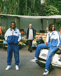 PHAYN TRACK JACKET (BLUE/WHITE)